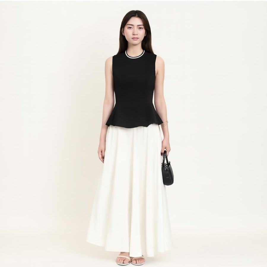 トップス スカート 夏 春夏 夏服 シンプル 流行 セットアップ