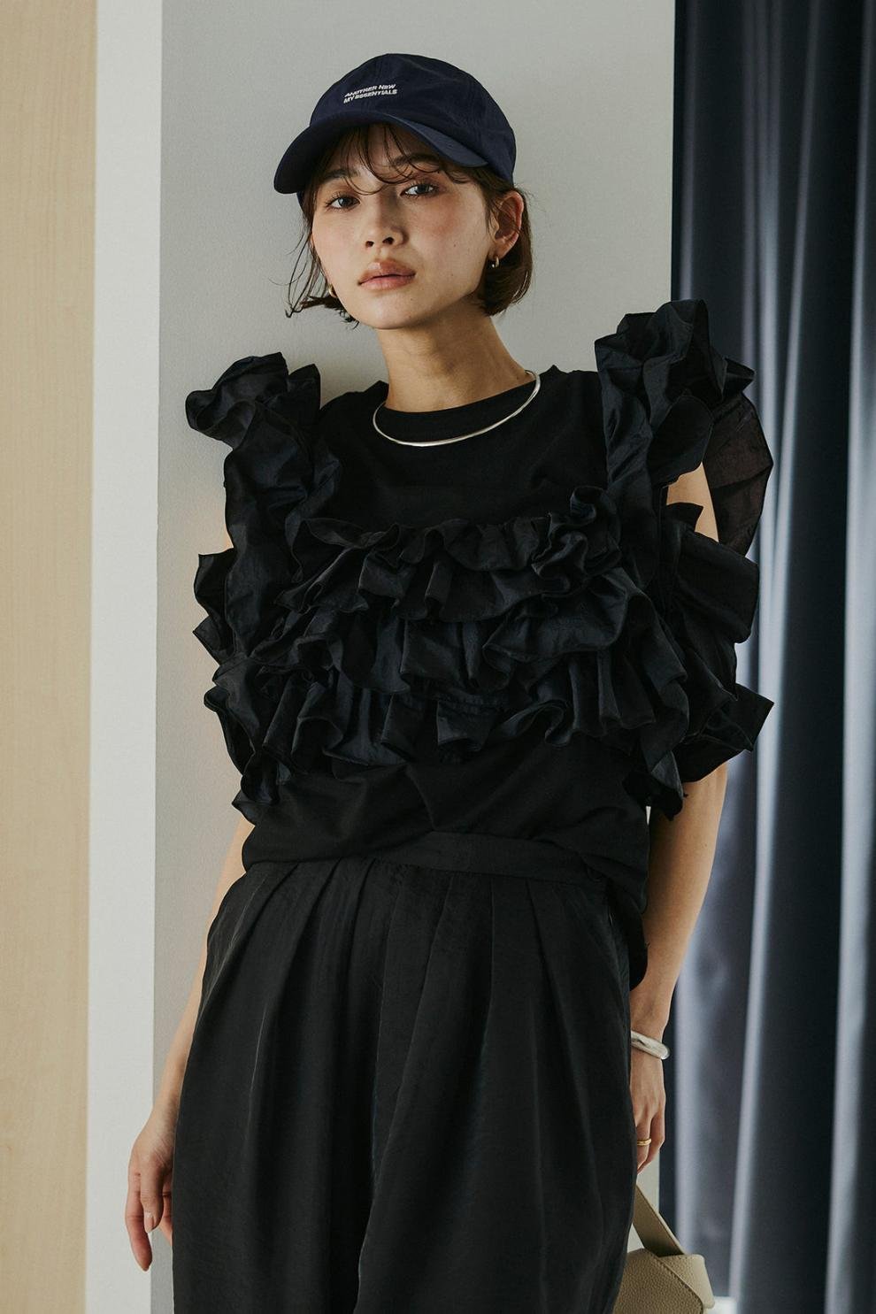 レディース トップス Tシャツ ノースリーブ 無地 コットン 綿 春夏 袖なし 春 夏 シンプル 刺繍 シャツ 切り替えデザイン