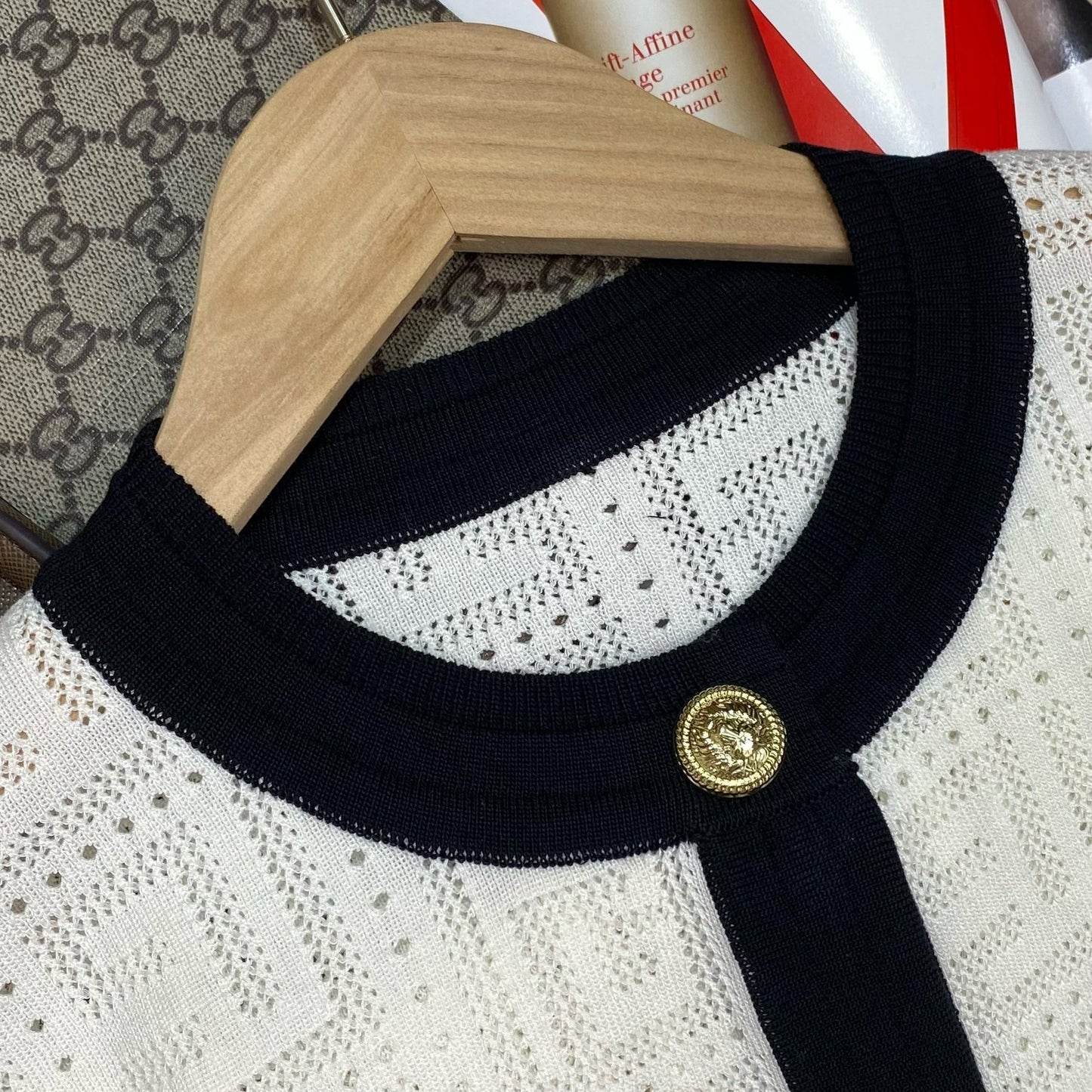 レディース トップス ニット カーディガン 長袖 秋冬 秋 きれいめ おしゃれ 膝丈 ラウンドネック 冬 上品 薄手 ウール 切り替えデザイン ボタン 丸首 配色