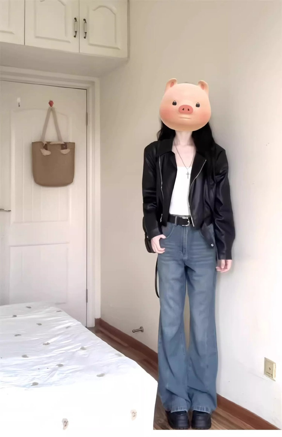 レディース ジャケット 長袖 秋冬 秋 きれいめ ショート タイト 冬 黒 細身 上品 おしゃれ レザー フェイクレザー 襟付き タイ ヴィンテージ レザージャケット 着痩せ