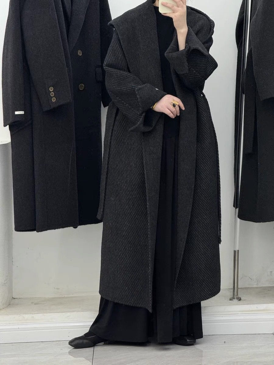 レディース コート ジャケット 長袖 ゆったり 秋冬 秋 きれいめ 大きいサイズ Vネック 冬 ダウン 上品 ロング ウール 厚手 ボタン ダウンジャケット