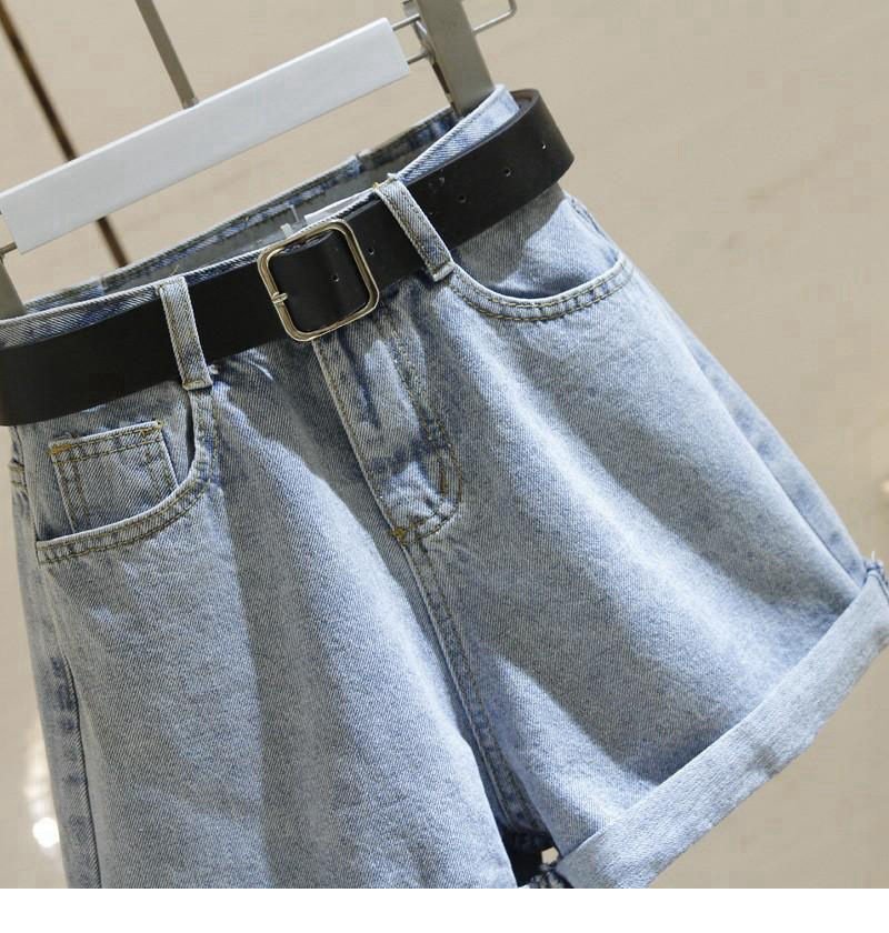 レディース パンツ スリム デニム 夏 きれいめ 通勤 ショート ショートパンツ ハイウエスト