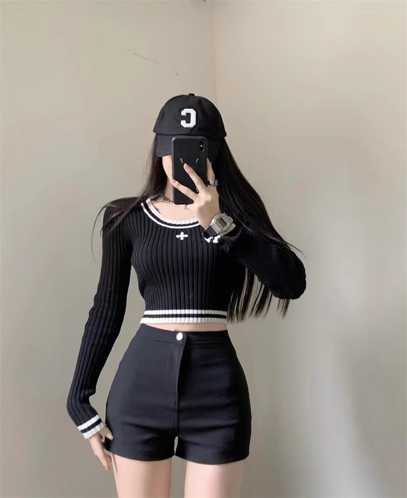 レディース パンツ 夏 カジュアル 白 ショート ショートパンツ 美脚 切り替えデザイン ハイウエスト タイ ポリエステル