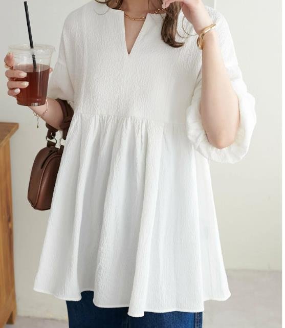 レディース シャツ トップス 無地 ゆったり 春夏 韓国風 前開き 春 夏 レース シンプル