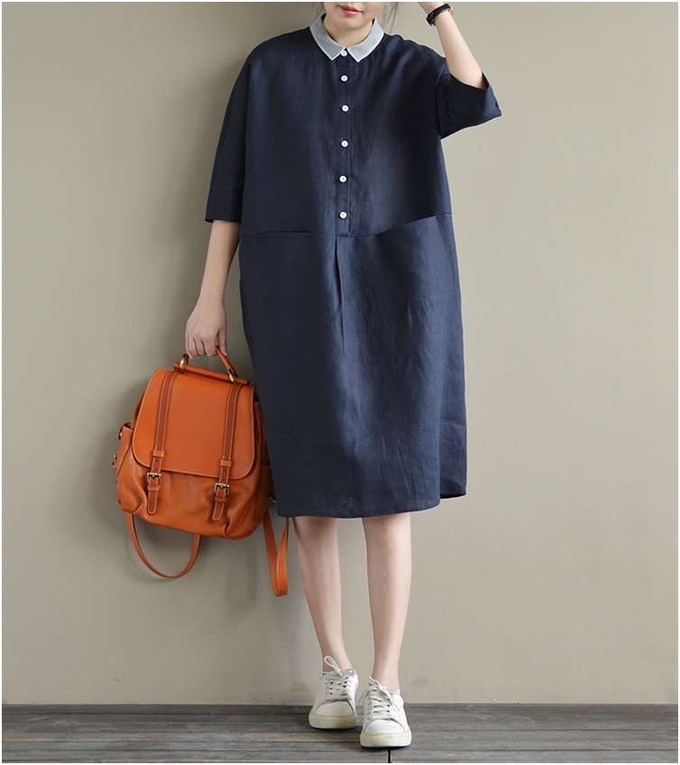 ワンピース 長袖 無地 春夏 カジュアル Vネック 春 レース 夏 シンプル ミモレ 上品 大きい ハイウエスト