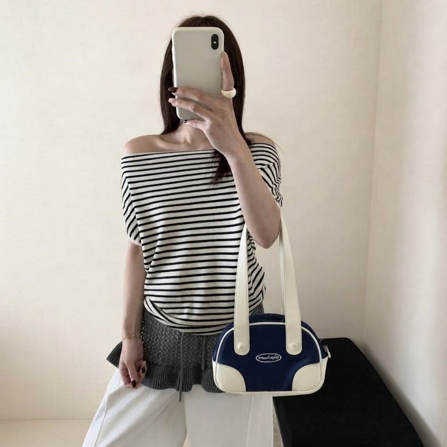 レディース トップス Tシャツ ニット 半袖 長袖 ボーダー ストライプ 無地 ゆったり 春夏 きれいめ 通勤 オフィス 体型カバー 春 夏 ラウンドネック シンプル シャツ 薄手 オフショルダー プルオーバー ストレッチ レギュラー