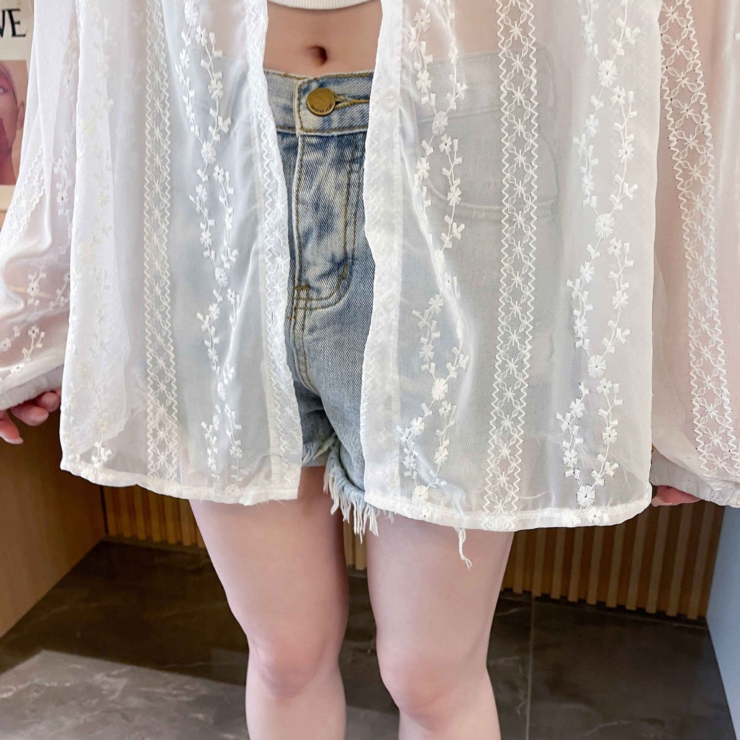 ジャケット 長袖 ゆったり 春夏 カジュアル 大きいサイズ 春 夏 ミモレ フード ポリエステル