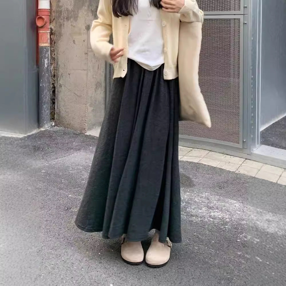 レディース スカート ロングスカート ロング 丈長 かわいい 大人可愛い きれいめ シンプル カジュアル 上品 おしゃれ ラブリー キュート 無地 オールシーズン 誕生日 母の日 ママ デート お出かけ アウトドア キャンプ イベント リゾート 旅行 海 レストラン 女子会 休日 バカンス 高原 ホテル ガーデン ショッピング お花見 合コン 婚活 モノトーン ランチ お家時間 コーデ 楽ちん 体型カバー 着回し モテ 清楚 定番 S M L XL 2XL 白 黒 グレー ダークグレー ブルー レッド