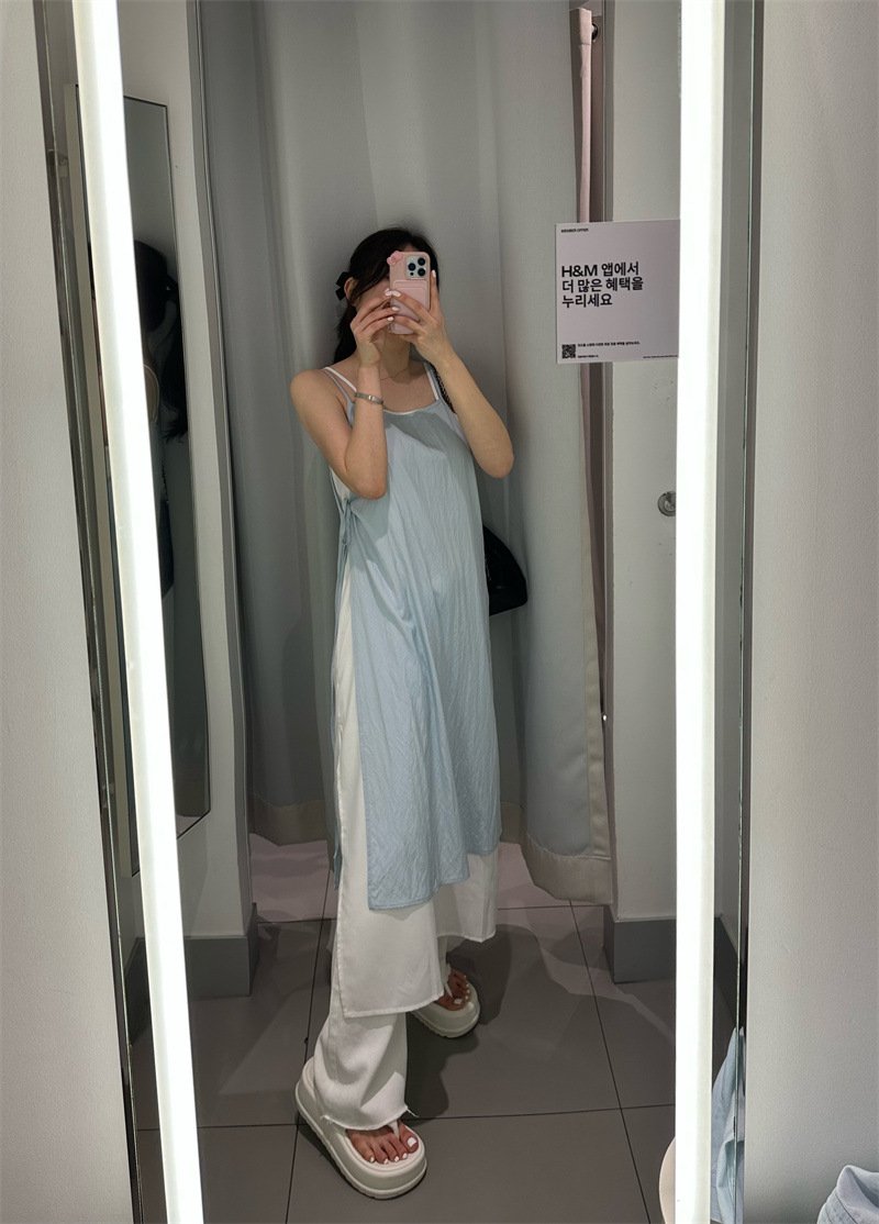 レディース パンツ ワイド コットン 綿 デニム 春夏 きれいめ 通勤 春 夏 ロング ストレート デニムパンツ ハイウエスト ヴィンテージ 都会的 ダメージ ウォッシュ