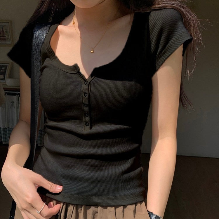 レディース トップス カットソー プルオーバー Tシャツ 半袖 ラウンドネック スリム 細身 スマート フェミニン ストリート アメカジ お腹見せ かわいい 大人可愛い きれいめ シンプル カジュアル おしゃれ かっこいい レトロ こなれ感 ラフ メンズライク マニッシュ ボーイッシュ スポーティー クール キュート ベーシック アメリカン アクティブ ナチュラル 無地 夏 お出かけ イベント 楽ちん 普段使い 着回し 流行 定番 S M L XL 白 ホワイト 黒 ブラック グレー オフホワイト ピンク