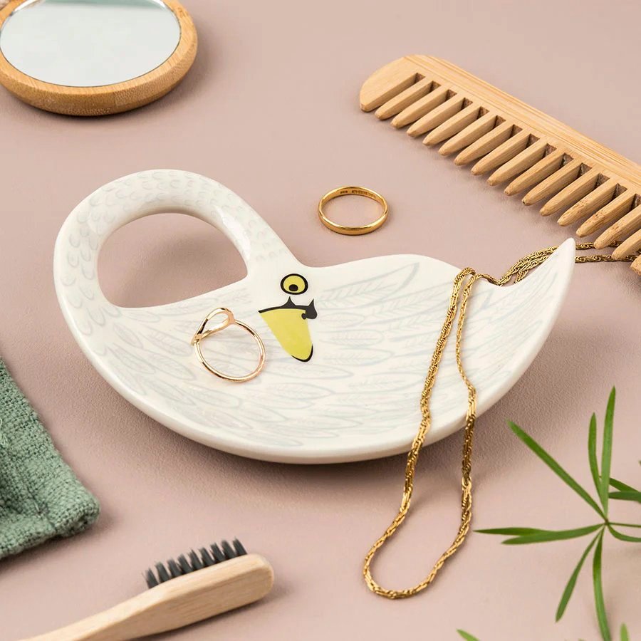 トレイ Hannah Turner Trinket Dish 動物