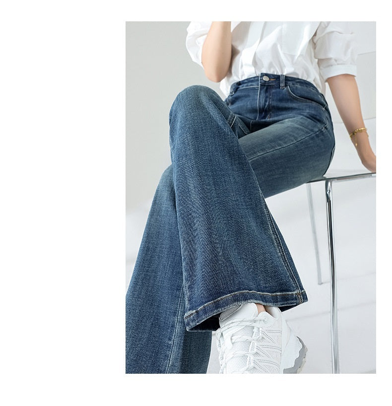 レディース パンツ ボトムス フレア ロングパンツ ロング フレア 裾ワイド ファスナー ポケット ハイウエスト ボタン デニム ブルーデニム 大人可愛い きれいめ シンプル カジュアル おしゃれ かっこいい こなれ感 個性的 クール 主役級 存在感 都会的 無地 春 夏 秋 冬 オールシーズン ママ 通勤 学校 通学 デート お出かけ 旅行 合コン 韓国 オルチャン 美脚 脚長 普段使い 着回し インスタ映え S M L XL 2XL 大きいサイズ ブルー