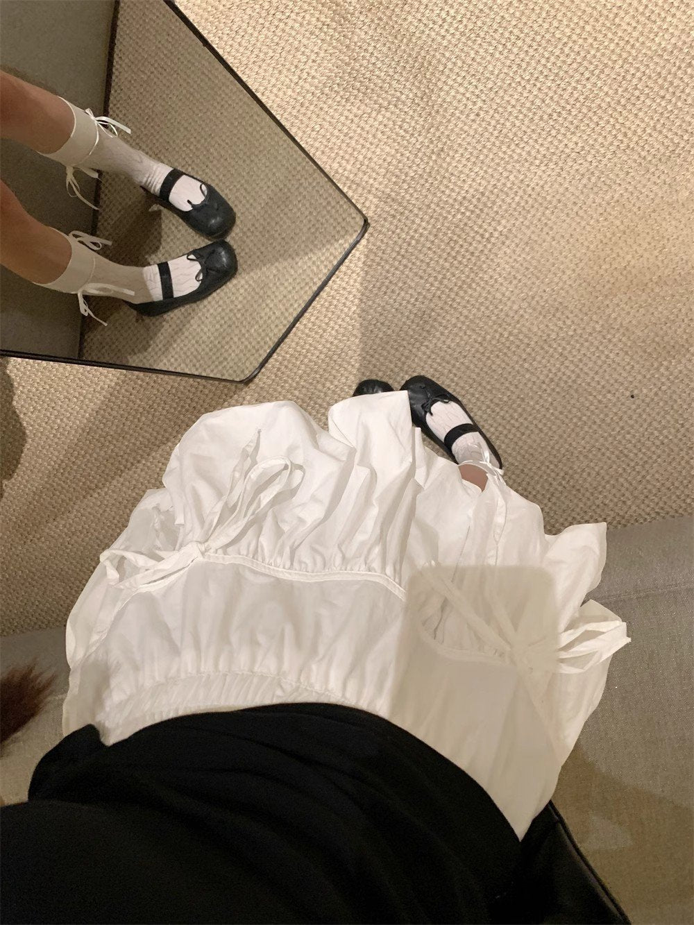 レディース スカート 無地 春夏 きれいめ ミニ 春 夏 タイト シンプル 上品 リボン 切り替えデザイン ハイウエスト タイトスカート フェミニン タイ ポリエステル
