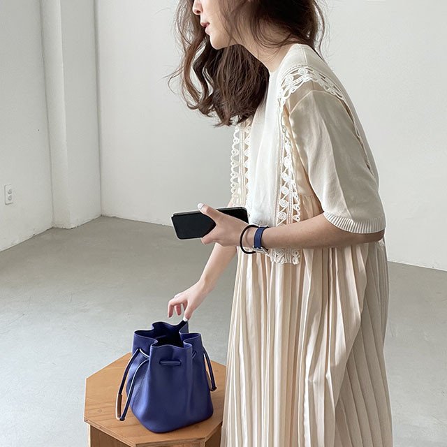 ワンピース 半袖 無地 ワイド スリム 春夏 カジュアル レトロ プリーツ 春 レース 夏 ラウンドネック シンプル 切り替えデザイン エレガント ハイウエスト