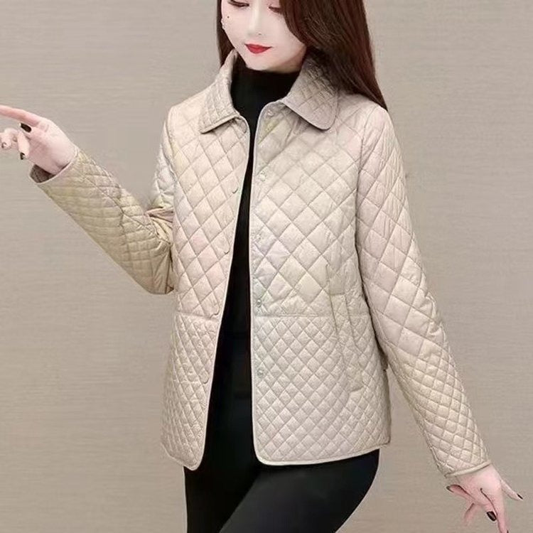 レディース ジャケット コート アウター 上着 ミディアム ショート 長袖 キルティング 大人可愛い きれいめ シンプル カジュアル 上品 おしゃれ ナチュラル 格子柄 秋 冬 母の日 クリスマス 授業参観 ママ オフィス ビジネス OL 通勤 デート お出かけ お泊まり レストラン 公園 女子会 休日 ホテル ショッピング 発表会 コンサート ライブ 合コン コンパ カフェ 婚活 プレゼント 普段使い 着回し モテ 清楚 流行 定番 M L XL 2XL 3XL 大きいサイズ 黒 ベージュ