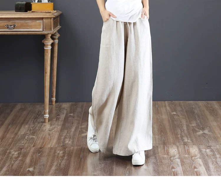 パンツ ゆったり ワイド コットン 綿 リネン 春夏 きれいめ 通勤 大きいサイズ 春 夏 上品 ワイドパンツ