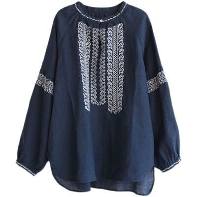 トップス シャツ 長袖 ラウンドネック プルオーバー フィッシュテール ミディアム丈 刺? かわいい 可愛い 大人可愛い きれいめ シンプル レトロ おしゃれ かっこいい カジュアル こなれ感 個性的 魅力的 主役級 存在感 抜け感 春 秋 ベーシック ナチュラル エレガント 女性用 レディース ママ マタニティ OL 通勤 オフィス 学生 通学 デート お出かけ ランチ 旅行 休日 カフェ ショッピング コンパ 普段使い デイリー 着回し 重ね着 M L XL 2XL 3XL トレンド モテ ゆったり