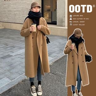 レディース コート 長袖 無地 秋冬 秋 シンプル 冬 ブラック 上品 ロング 切り替えデザイン ロングコート ポリエステル
