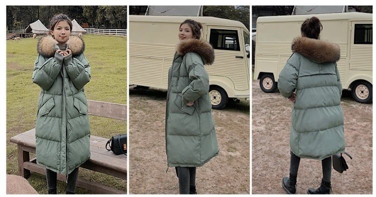 レディース コート ダウン アウター 羽織 前開き ダウンコート 膝下 ミモレ 長袖 ハイネック フード ストレート Iライン ファスナー ポケット 2way ファー フェイクファー 大人可愛い シンプル カジュアル おしゃれ こなれ感 個性的 主役級 存在感 抜け感 無地 秋 冬 ロングシーズン ママ 通勤 通学 デート お出かけ 旅行 公園 韓国 オルチャン 暖かい 防寒 体型カバー 普段使い 流行 インスタ映え 定番