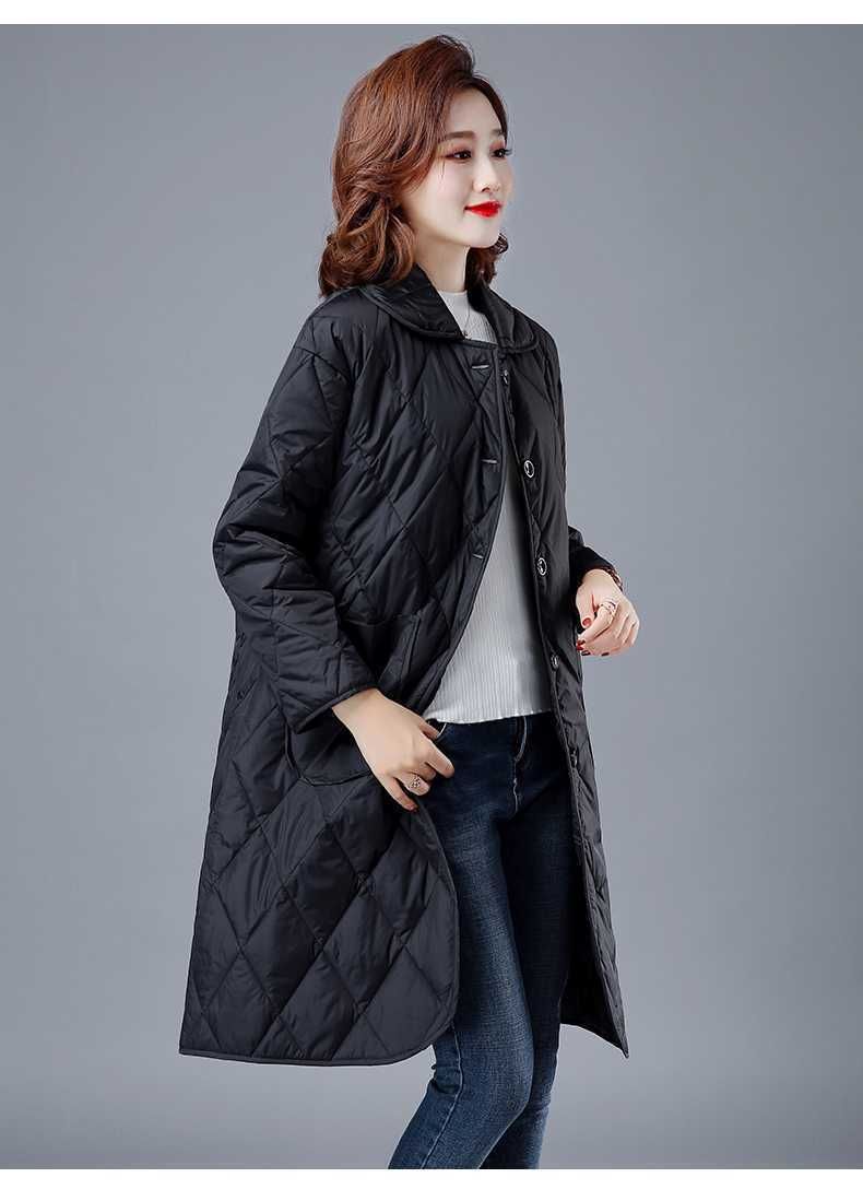 レディース コート ダウン 上着 羽織 前開き 膝下 ロング 長袖 襟付き ストレート Iライン ポケット 2way ボタン 大人可愛い シンプル カジュアル おしゃれ こなれ感 ラフ 個性的 主役級 存在感 抜け感 都会的 クラシカル ベーシック ナチュラル 無地 秋 冬 ロングシーズン ママ ビジネス O 通勤 通学 デート お出かけ 旅行 公園 韓国 オルチャン 楽ちん 暖かい 防寒 体型カバー 普段使い インスタ映え