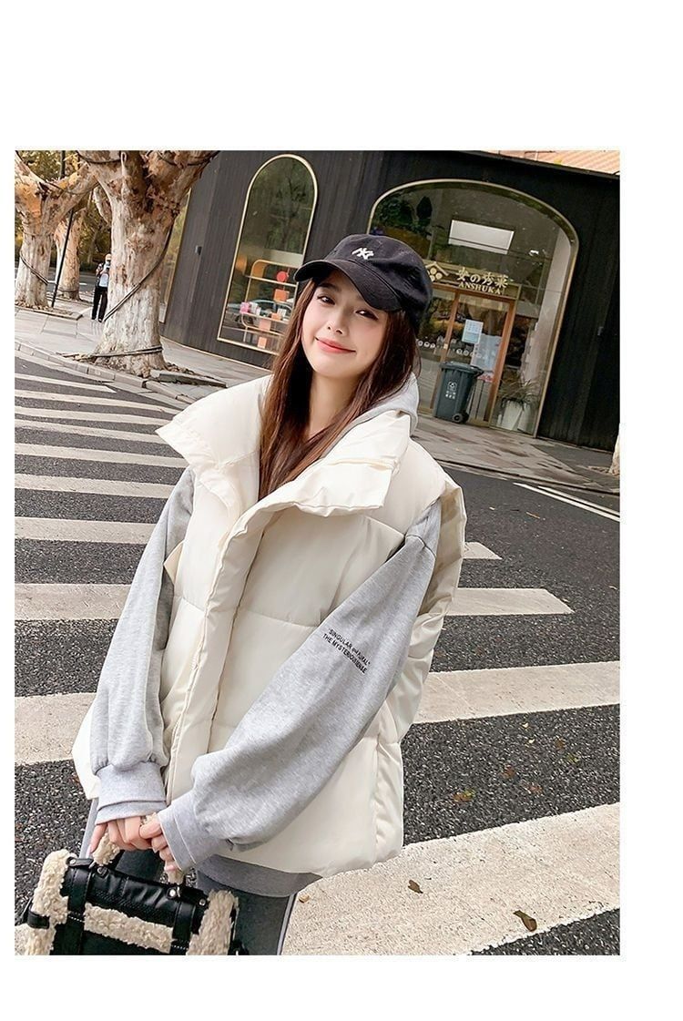 レディース ベスト アウター 羽織 前開き ショート 袖なし ノースリーブ ハイネック オーバーサイズ ファスナー ポケット 2way 大人可愛い シンプル カジュアル おしゃれ こなれ感 個性的 主役級 存在感 抜け感 都会的 無地 春 秋 ロングシーズン ママ 通勤 学生 通学 デート お出かけ 旅行 公園 重ね着 韓国 オルチャン 暖かい 防寒 体型カバー 普段使い レイヤード 流行 インスタ映え 定番 大き